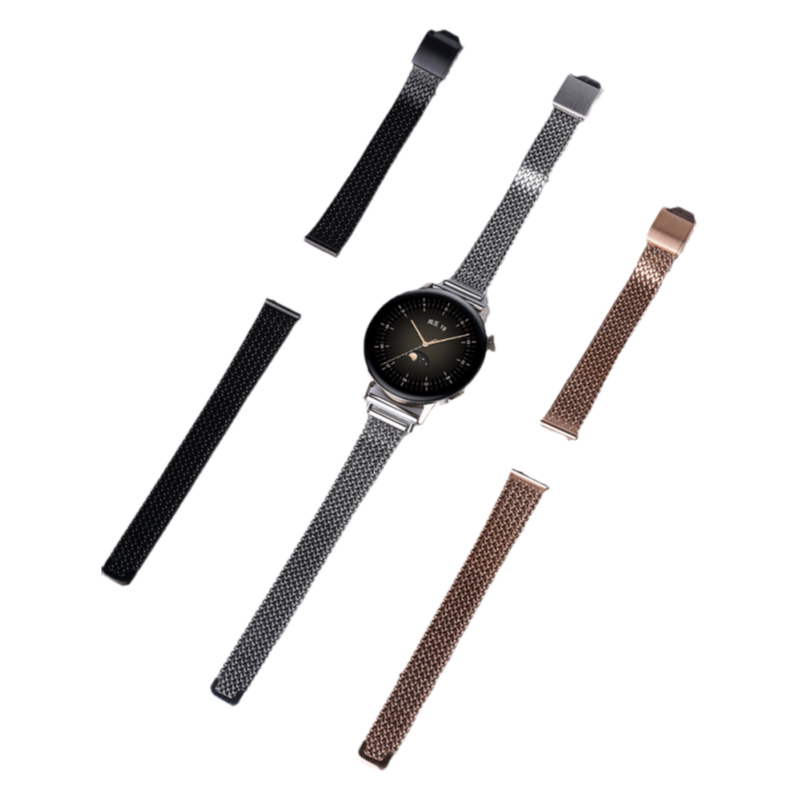适用华为gt7手表watch6pro麦穗卡扣gt6pro表带watch5运动4pro智能watchgt5女款4腕带荣耀magic2钢带GS