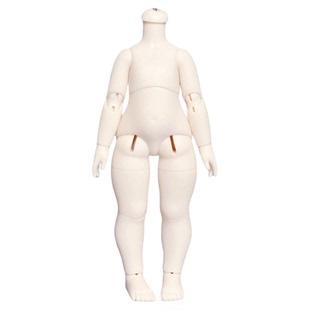 三仓预售 大力力自制 矮胖六兽版人版6分bjd娃娃素体pvc 三万院长