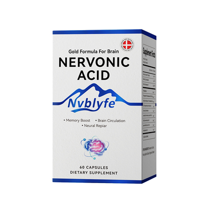 Nvb丹麦品牌ps神经酸中老年成人大脑记忆力DHA藻油专注补脑注意力