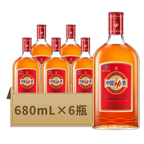 【官方授权】劲牌35度中国劲酒680ml*6瓶整箱装养酒生保健酒正品