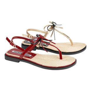 Toomanyshoes凉鞋2025夏季新款沙滩排球编织鞋底夹趾人字拖女外穿