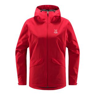 Haglöfs火柴棍Husk Jacket 女子户外运动徒步登山透气夹克冲锋衣