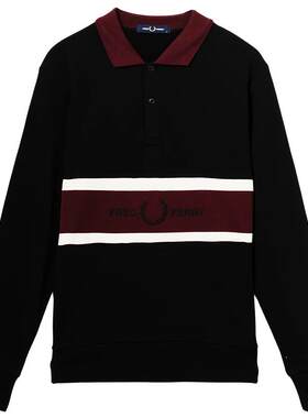 FREDPERRY翻领卫衣英伦学院风