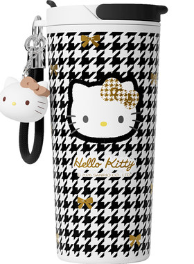 hellokitty保温杯子女生高颜值吸管水杯送女友闺蜜生日礼物凯蒂猫
