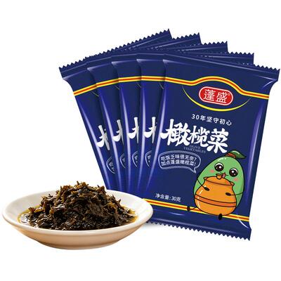 蓬盛官方橄榄菜袋装下饭菜方便