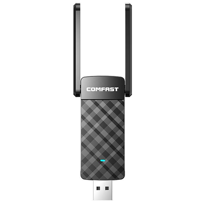 COMFAST免驱无线网卡台式机wifi接收器台式电脑千兆5G双频usb蓝牙wifi6笔记本外置网络信号WiFi热点CF