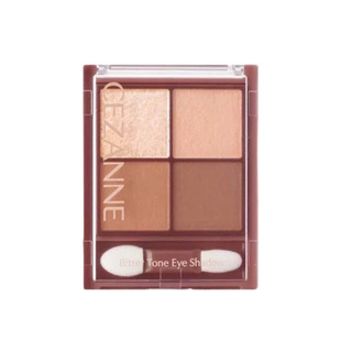 现货日本Cezanne倩诗丽倩丽四色眼影05珠光清透白开水裸妆大地色B