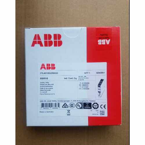 议价原装ABB安全继电器  Sentry SSR10 24VDC   2TLA010050R0000