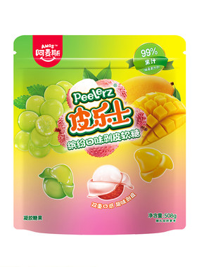 【所有女生直播间】peelerz皮乐士剥皮糖水果果汁软糖儿童零食