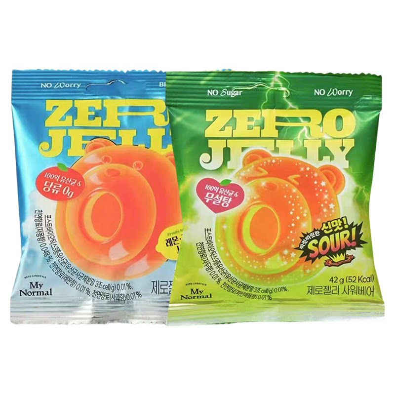 韩国My Normal小熊软糖富含益生菌膳食纤维零食糖果韩国代购