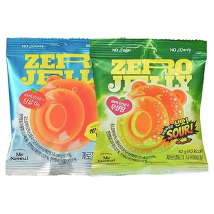 韩国My Normal小熊软糖0糖0脂富含益生菌膳食纤维低卡零食糖果