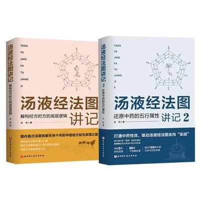 【央视网】汤液经法图讲记1+2 金锐 解构经方时方的底层逻辑 还原中药的五行属性 中医组方伤寒论入门课汤液经法解经方中医书籍BJ