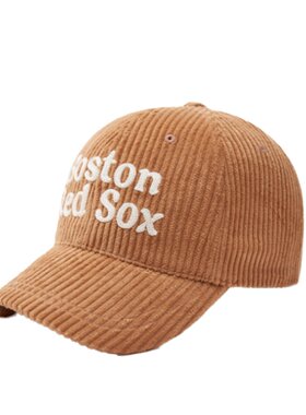 正品棒球帽MLB韩国灯芯绒女