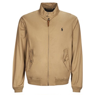 欧洲直邮拉夫劳伦男士立领拉链夹克衫外套时尚百搭日常休闲舒适