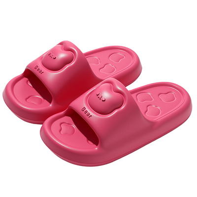 红豆拖鞋女款室内家居