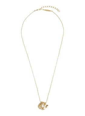 【礼物】FERRAGAMO菲拉格慕女士Triple Gancini吊坠项链