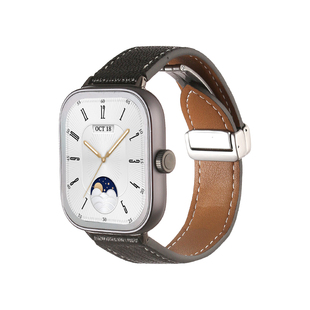 适用vivowatchgt2表带真皮磁吸vivo watchgt手表带高级感vivowatch5/3/2男女款智能运动iqoowatchgt手表腕带