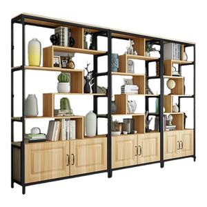 书架现代简约置物组合客厅落地创意隔断办公室多层简易陈列展示柜
