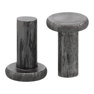 铁平头实心铆钉本色铁钉铁击打