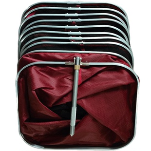 鱼护野钓专用网方形钓鱼网兜装活鱼袋新款小型速干便携小网眼渔护