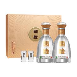 今世缘国缘对开42度白酒礼盒500ml*2浓香型