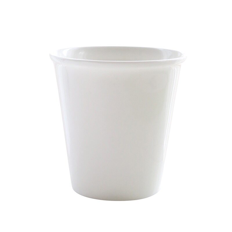 骨瓷仿纸杯纯白茶杯210ml可定制