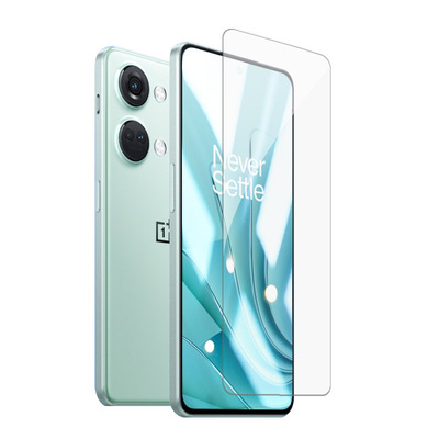 适用一加Ace 2V高清丝印钢化膜全屏acePro电镀二强高铝透明保护膜