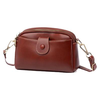 真皮女包2025新款时尚百搭斜挎包