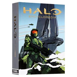 英文原版 光环游戏百科全书 精装版大开本画册 Halo Encyclopedia 光晕 庆祝光环诞生20周年权威宇宙指南 XBOX 游戏周边