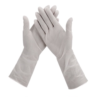 一次性加厚耐磨手套束口加长版洗碗厨房耐用贴手防水家务防护手套