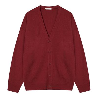 碧舍韩系春秋百搭潮流毛衣开衫