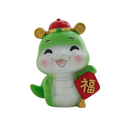 国潮生肖小摆件蛇年吉祥物