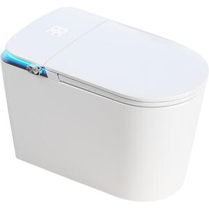 智能泡沫盾全自动翻盖坐便器