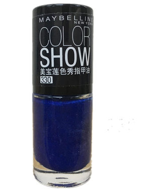 美宝莲糖果色波点指甲油包邮