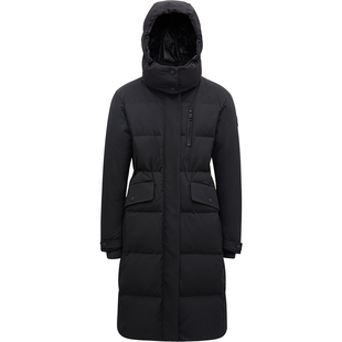 LINC金羽杰羽绒服女款2024新款都市机能中长款羽绒服女Y24806289