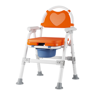 老人坐便椅移动马桶家用坐便器残疾人卫生间座椅孕妇折叠大便凳