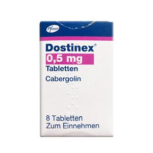 欧洲直邮Dostinex卡麦角林无痛断奶片回奶生理性溢乳素血症8粒新
