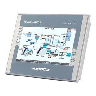 艾莫迅7英寸适用昆仑通态MCGS触摸屏plc一体机兼容西门子200smart