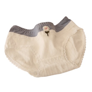 礼盒装纯棉女童内裤中小学生三角中大童100全棉抑菌内裆中腰少女