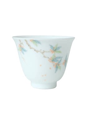 景德镇花卉小品杯主人杯