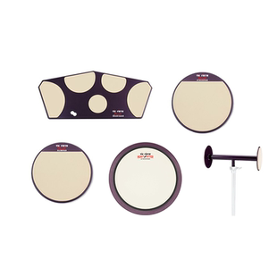 美产vicfirth hhpstslqsbass行进小军鼓练习哑鼓垫多音低音大鼓板