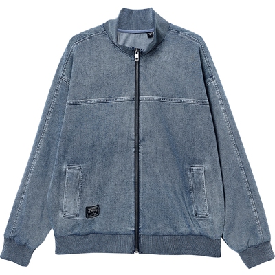 杰克琼斯男士春季牛仔宽松夹克