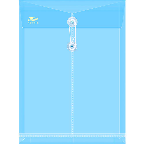 a4档案袋塑料透明fc立体绑绳资料袋整理收纳加厚防水文件袋文件夹