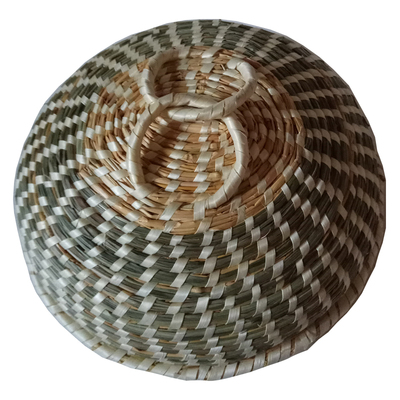 茅草麦秆不滴水盖子手工草编锅盖