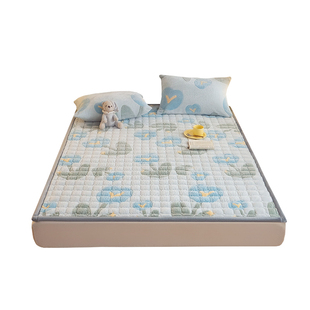 牛奶绒床褥垫冬天加绒加厚毛毯铺床学生宿舍防滑珊瑚绒床盖床单垫