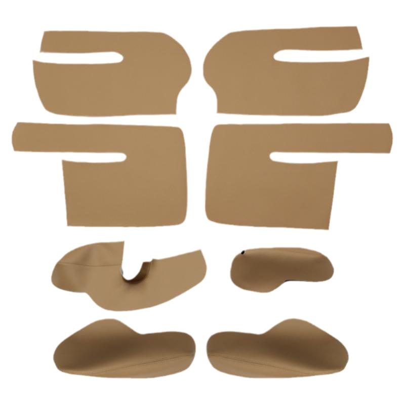 适用老款大众途安门板皮改装车门皮套内饰把手装饰开迪门扶手包皮