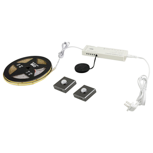 超薄扶手感应灯带免安装自粘楼梯氛围人来即亮玻璃栏杆阳台免开槽