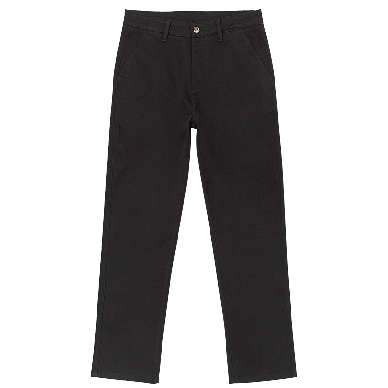 大大牛 莱赛尔天丝高端面料弹力休闲裤男直筒宽松高腰深裆秋冬款