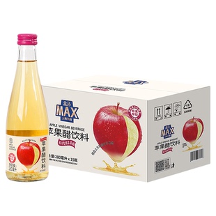 盒马MAX 苹果醋饮料 280ml*15瓶