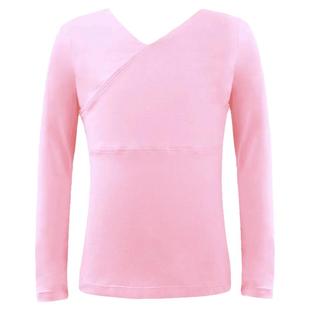 舞蹈服儿童女秋季长袖跳舞练功服拉丁舞女童黑色裤子上衣分体套装